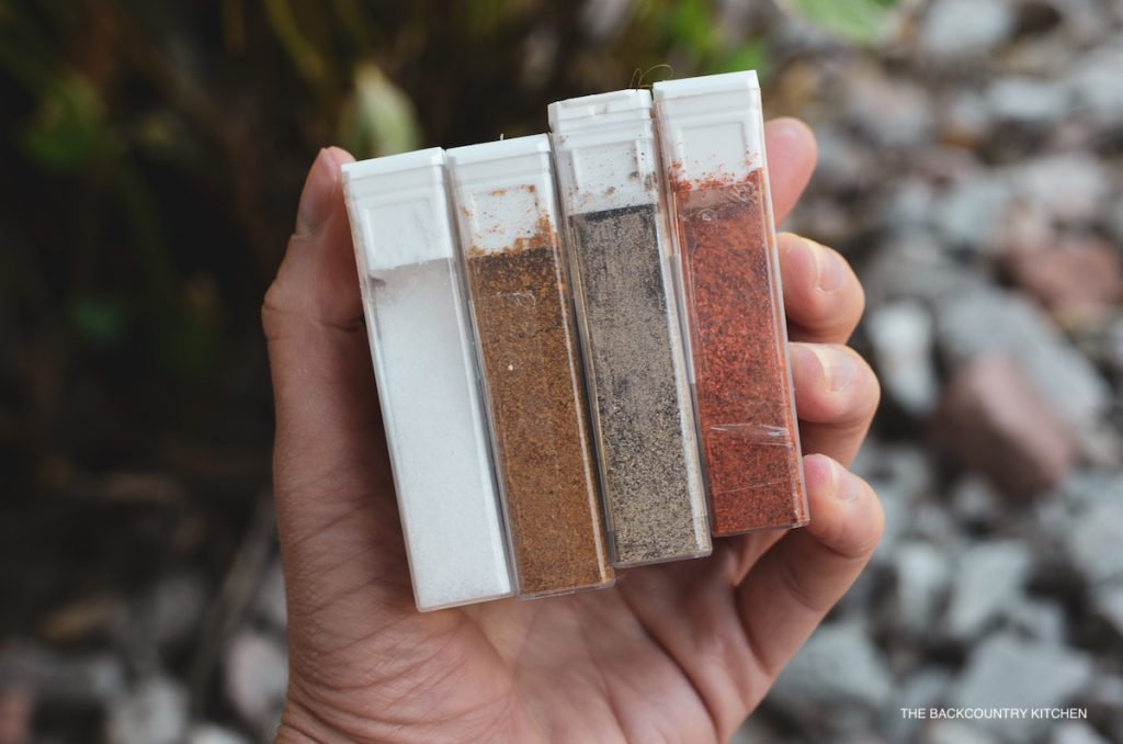 Repurposed TicTac Boxes for Travel Spices